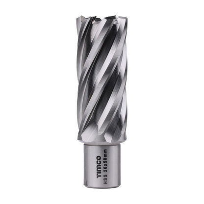 Timco 26 x 50 mm Addax HSS M2 Broaching Cutter Long Titanium-Aluminium Nitride Coating BCL26