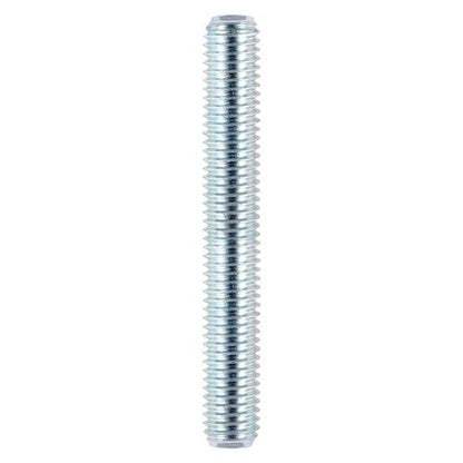Timco M16 x 1000mm Threaded Bar Grade 4.8 Zinc Carbon steel Metric 16TBZ