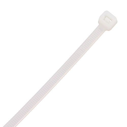 Timco 9.0 x 530mm Natural Coloured Nylon Cable Tie (100/Bag) 90530CTN