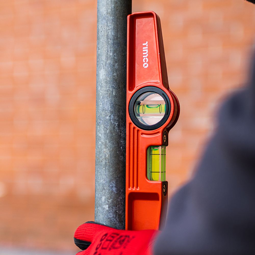Timco 250mm Scaffold Spirit Rare Earth Magnets Level 468153