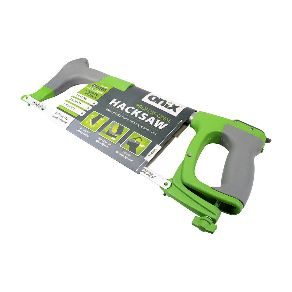 Timco 12" Professional Hacksaw Changeable Cutting Angles HD12HSF
