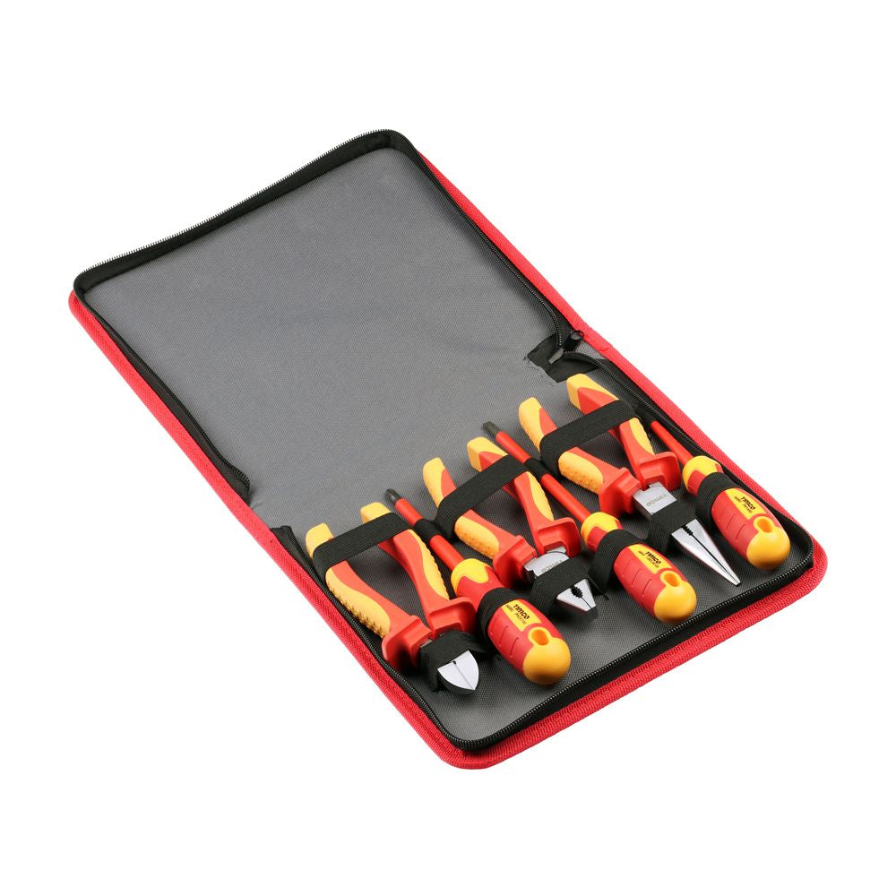 Timco 6pcs VDE Pliers & Screwdriver Set Ergonomic Handle 468767