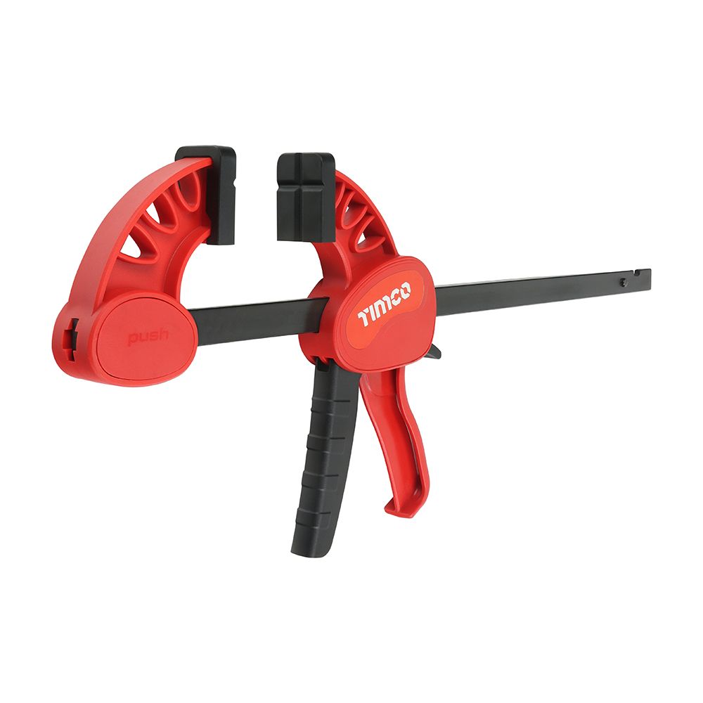 Timco 12" Quick Change Bar Clamp Hard Rubber Gripper Pads 468138
