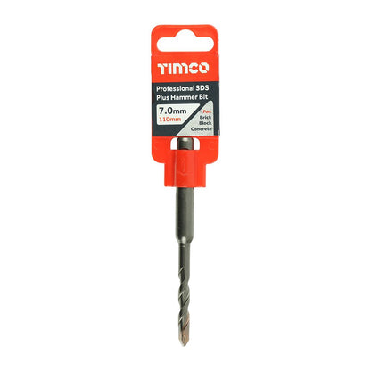 Timco 7.0 x 110mm Professional SDS Plus Hammer Bit High quality AP7110