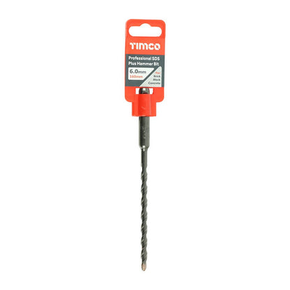 Timco 6.5 x 160mm Professional SDS Plus Hammer Bit High quality AP65160