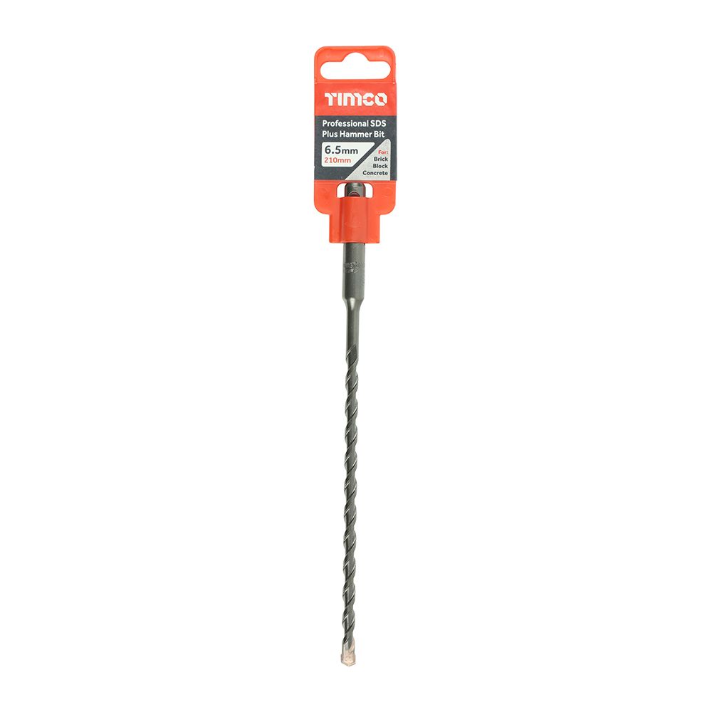 Timco 6.5 x 210mm Professional SDS Plus Hammer Bit High quality AP65210