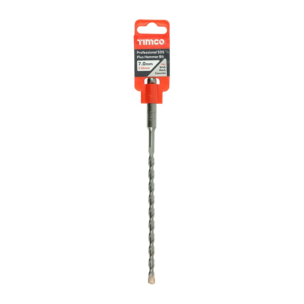 Timco 7.0 x 210mm Professional SDS Plus Hammer Bit High quality AP7210