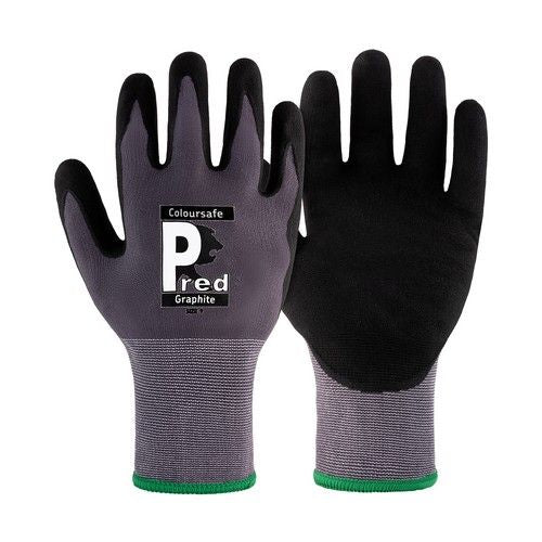 Predator Gloves Pred Graphite - Size 9