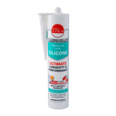Timco 300ml Premium LMN Silicone Cartridge Water & UV Resistant White 732120