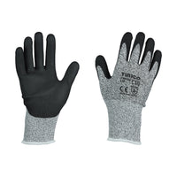 Timco High Cut Gloves - PU Coated HPPE Fibre with Glass Fibre Large 770745