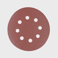 Silverline Hook & Loop Discs Punched 60 Grit 125mm 10pk