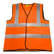 Sealey Worksafe® Hi-Vis Orange Waistcoat - Medium 9812M