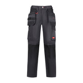 Timco W34 L32 Craftsman Trousers Heavy Duty 4-way Grey/Black CTGBK3432