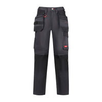 Timco W30 L32 Craftsman Trousers Heavy Duty 4-way Grey/Black CTGBK3032