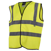 Scan Hi-Vis Waistcoat Yellow- Medium (41in) SCAHVWM