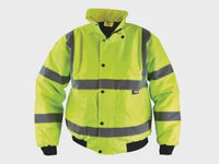 Timco Hi-Visibility Bomber Jacket - Yellow X Large