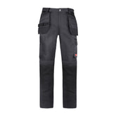 Timco W36 L32 Workman Multi-Purpose Work Trousers Grey/Black WTGBK3632