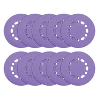 Trend Aluminium Oxide Random Orbital Sanding Disc 10pc 150mm 180 grit AB/150/180A