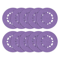 Trend Zirconium Random Orbital Sanding Disc 10pc 150mm 60 grit AB/150/60Z
