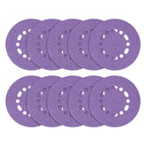 Trend Zirconium Random Orbital Sanding Disc 10pc 150mm 80 grit AB/150/80Z