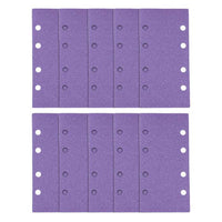 Trend Zirconium 1/3 Sheet Sanding Sheet 10 pc 93mm x 185mm 80 grit AB/THD/80Z