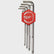 Milwaukee Hex Key Set 9 Piece 4932478621